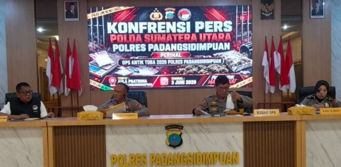 Polisi Bongkar Dugaan Jaringan Narkoba di Padangsidimpuan