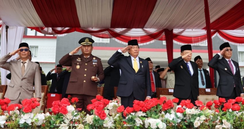 Bupati Tapsel Hadiri Upacara Hari Lahir Pancasila 2026