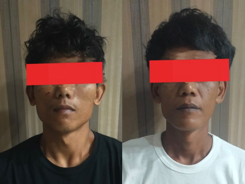 Satreskrim Polres Labuhanbatu Ringkus 2 Terduga Pelaku Curat Indomaret di Rantauprapat