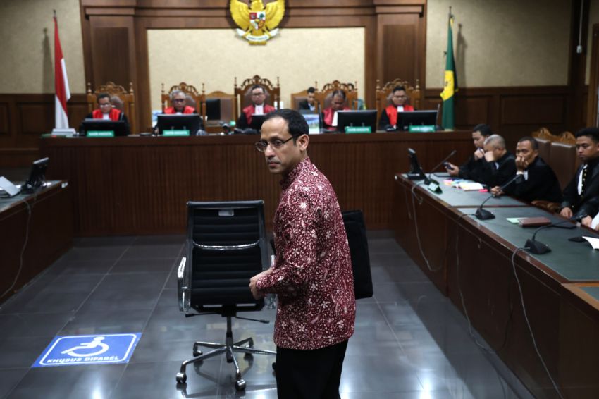Nadiem Makarim Divonis 10 Tahun Penjara, Wajib Bayar Uang Pengganti Rp809,5 Miliar