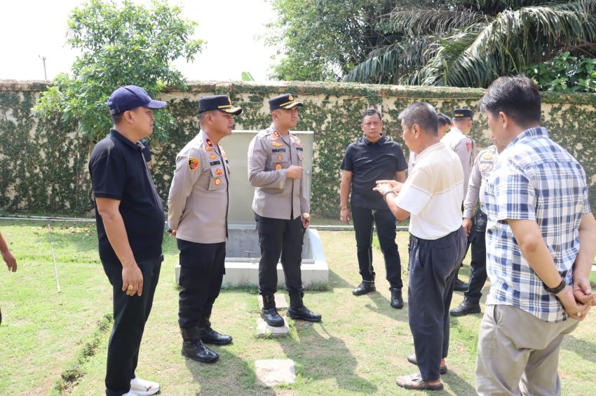 Kapolres Labuhanbatu Cek Stok dan Tertibkan Antrean BBM di SPBU