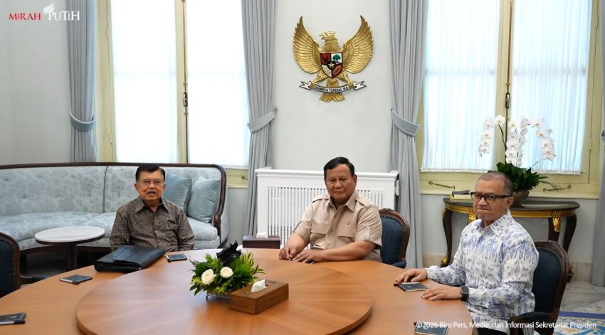 Ini Pembahasan Jusuf Kalla Bersama Prabowo di Istana
