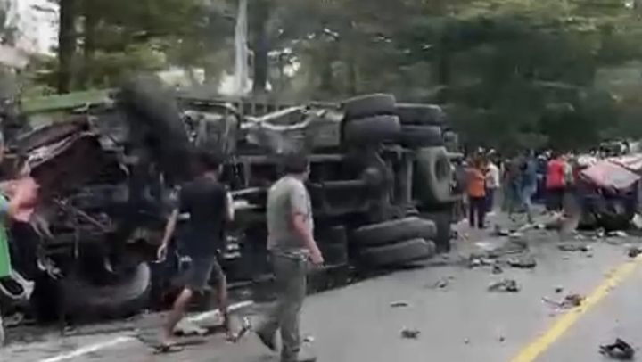 Empat Tewas dalam Kecelakaan Beruntun di Sibolangit, Delapan Korban Masih Dirawat