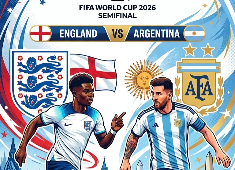 Prediksi Inggris vs Argentina di Semifinal Piala Dunia 2026, Duel Penentu Tiket Final