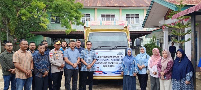 Wali Kota Langsa Resmi Berangkatkan Distribusi Logistik Pilchiksung 2026 ke Lima Kecamatan
