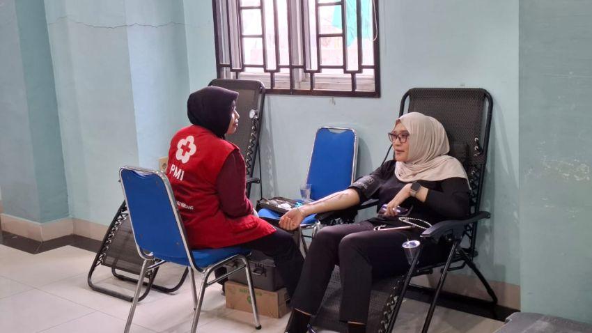 RSU Melati Perbaungan Gandeng PMI Deli Serdang Gelar Donor Darah