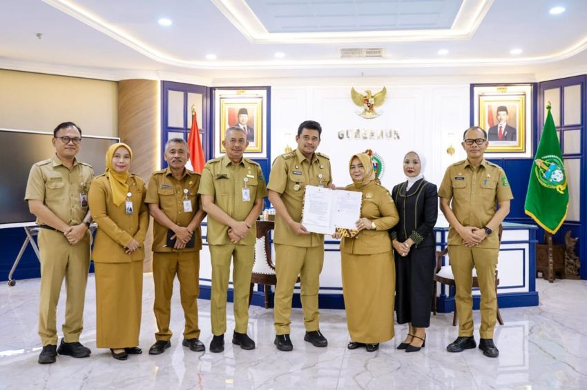 Tiorita Surbakti Resmi Jadi Plt Bupati Langkat Usai Syah Afandin Ditahan KPK