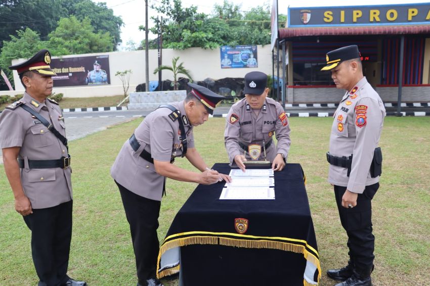 Iptu Fajar Sidik Resmi Jabat Kasiwas di Polres Labuhanbatu