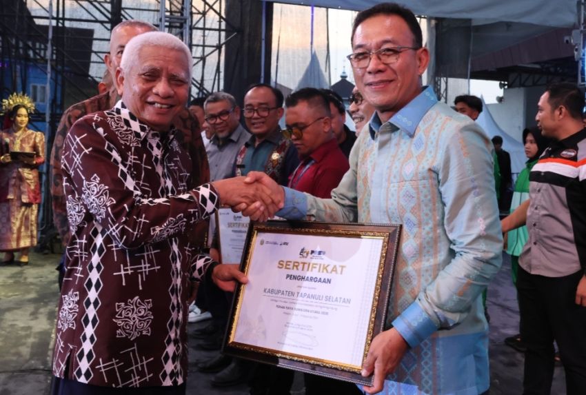 Tapsel Borong 3 Penghargaan pada Penutupan PRSU ke-50