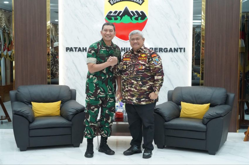 FKPPI Sumut Siap Dukung Program Kerja Panglima Kodam I/BB
