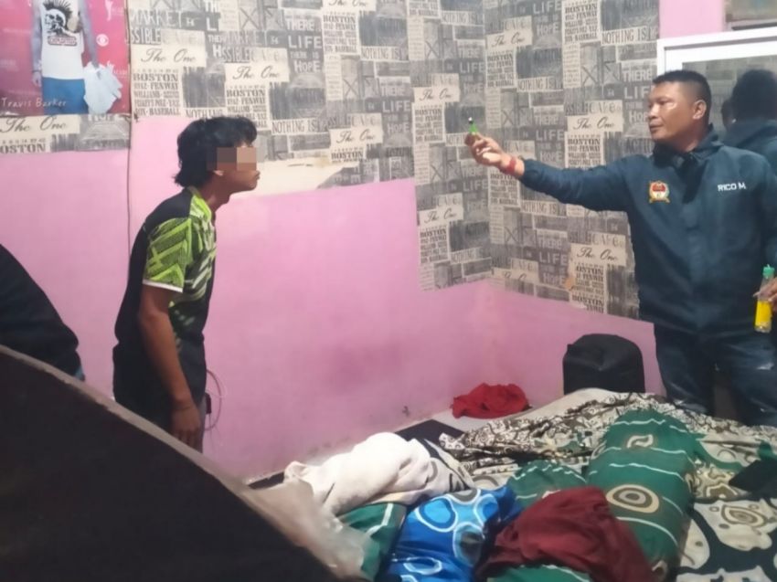 Berantas Narkoba, Polsek Marbau Gerebek Sarang Narkoba di Blungkut