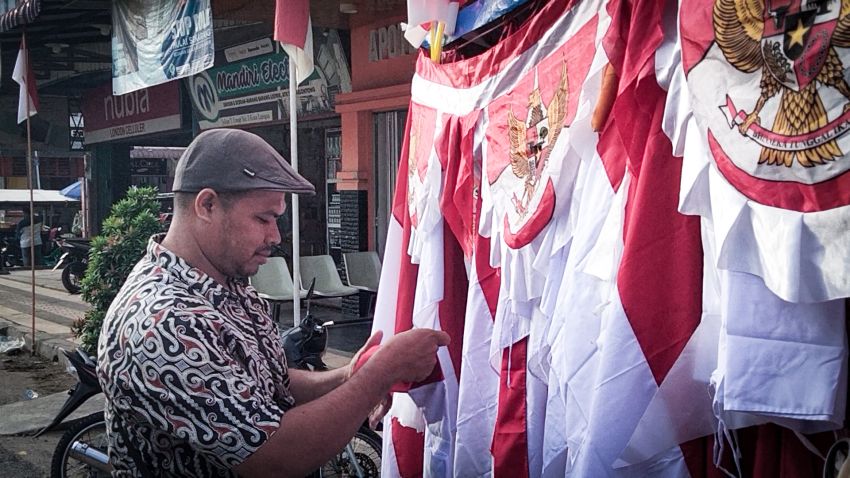 Pedagang Musiman di Langsa Manfaatkan Momen HUT ke-81 RI untuk Tambah Penghasilan