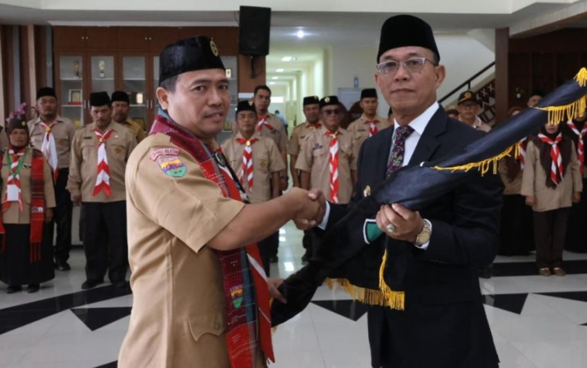 Gus Irawan Lepas 23 Peserta Kontingen Jambore Nasional Pramuka XII