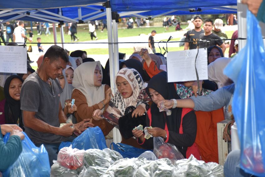 Pasar Murah Hadir di CFD Langsa, Harga Pangan Lebih Terjangkau