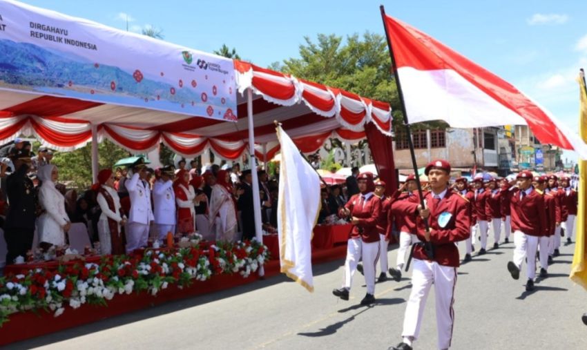 Pawai Deville dan Karnaval HUT RI ke-81 di Sipirok Meriah