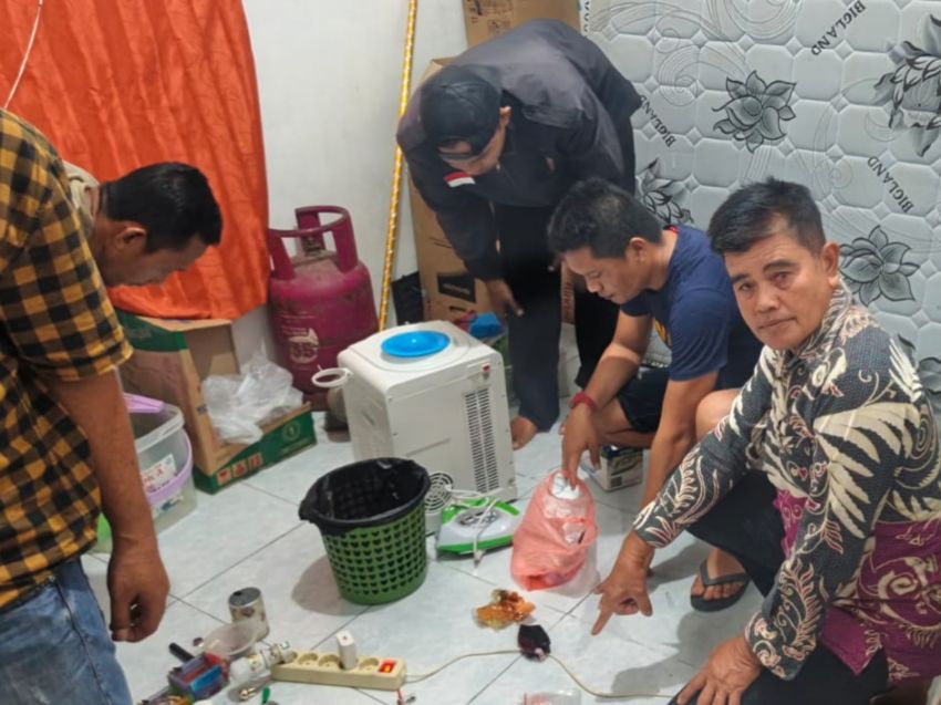 Tindaklanjuti Dumas Terkait Narkoba, Polsek Marbau Langsung Gerebek Rumah Kontrakan