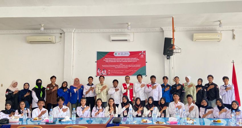 Bekali Relawan Muda, KSR-PMI Unit Unsam Gelar Diklatsar Angkatan XV